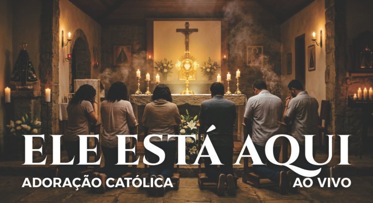 Ele Está Aqui – Adoração Católica Ao Vivo
