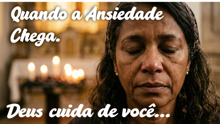 Quando a Ansiedade Chega, Deus Cuida de Você