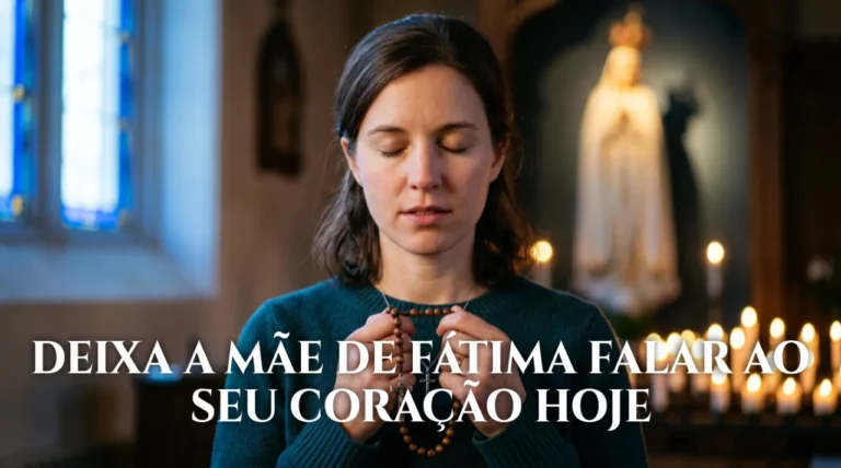 Deixa a Mãe de Fátima Falar ao Seu Coração Hoje