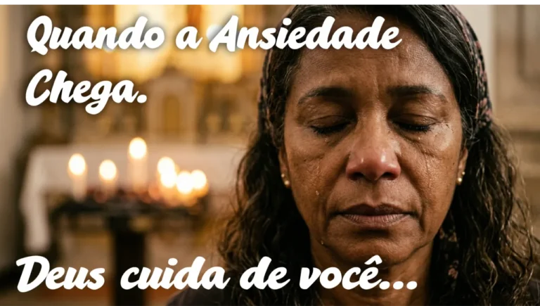 Quando a Ansiedade Chega, Deus Cuida de Você
