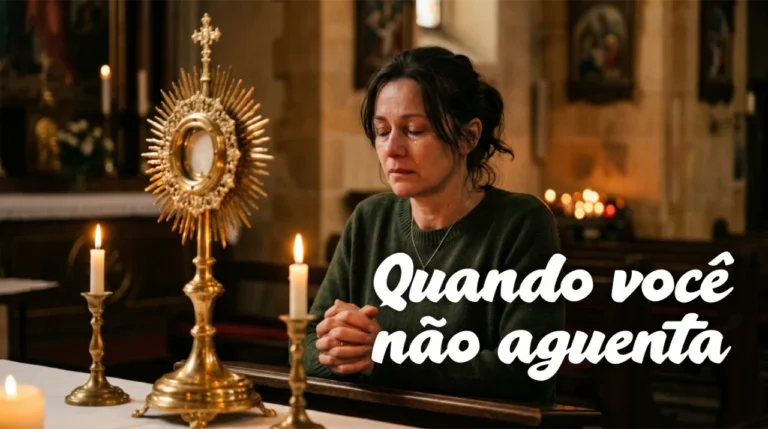 Quando Você Está Cansado de Lutar — Ele Ainda Está Aqui